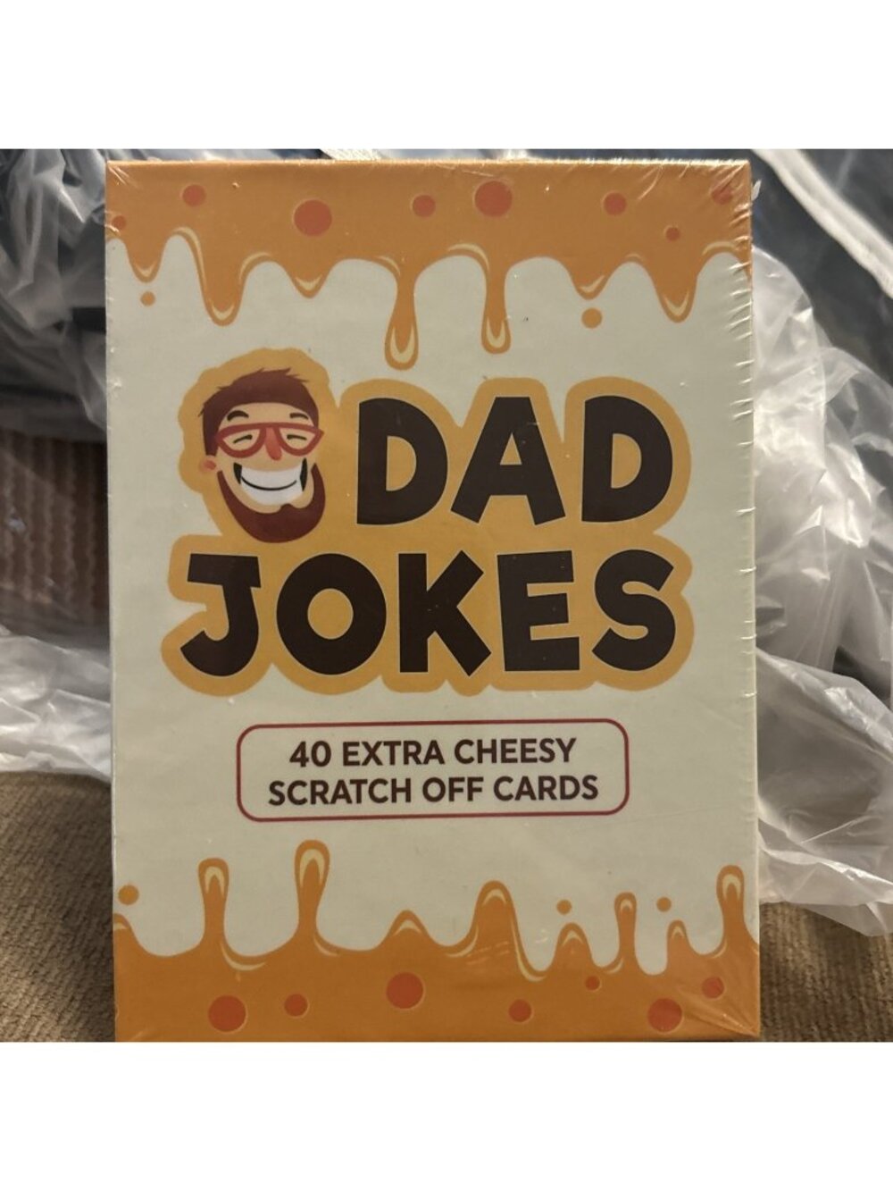Funny Dad Dad Jokes 40 Scratch Off Dad Joke Cheesy Cards Family Fun Laughter New